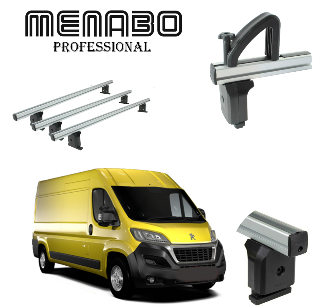 KROVNI NOSAČI ZA PEUGEOT BOXER III - 2014 > + GRANIČNICI